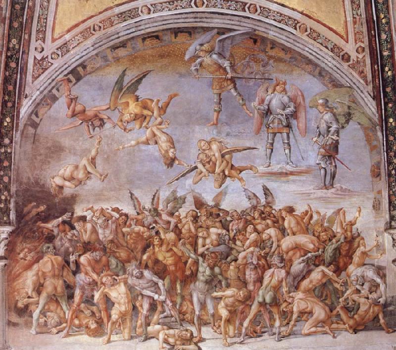 Luca Signorelli The Damned Cast into Hell oil painting picture